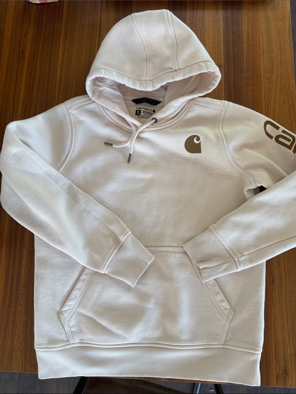 Carhartt Iconic Clarksburg Malt Hoodie sz M 8-10